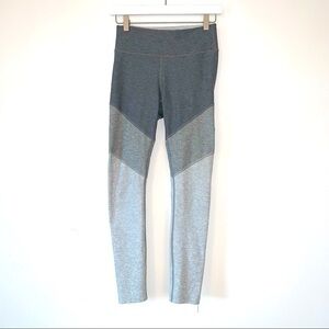 Outdoor Voices 7/8 Springs Gray Colorblock activewear Leggings small